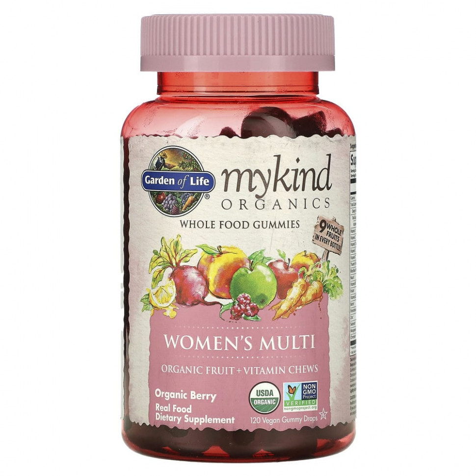  Garden of Life, MyKind Organics,   ,  , 120       -     , -, 