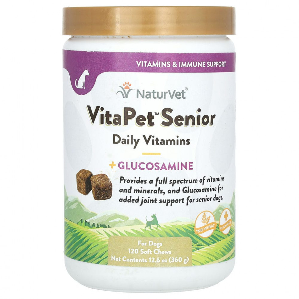  NaturVet, VitaPet Senior,      , 120  , 360  (12,6 )    -     , -, 