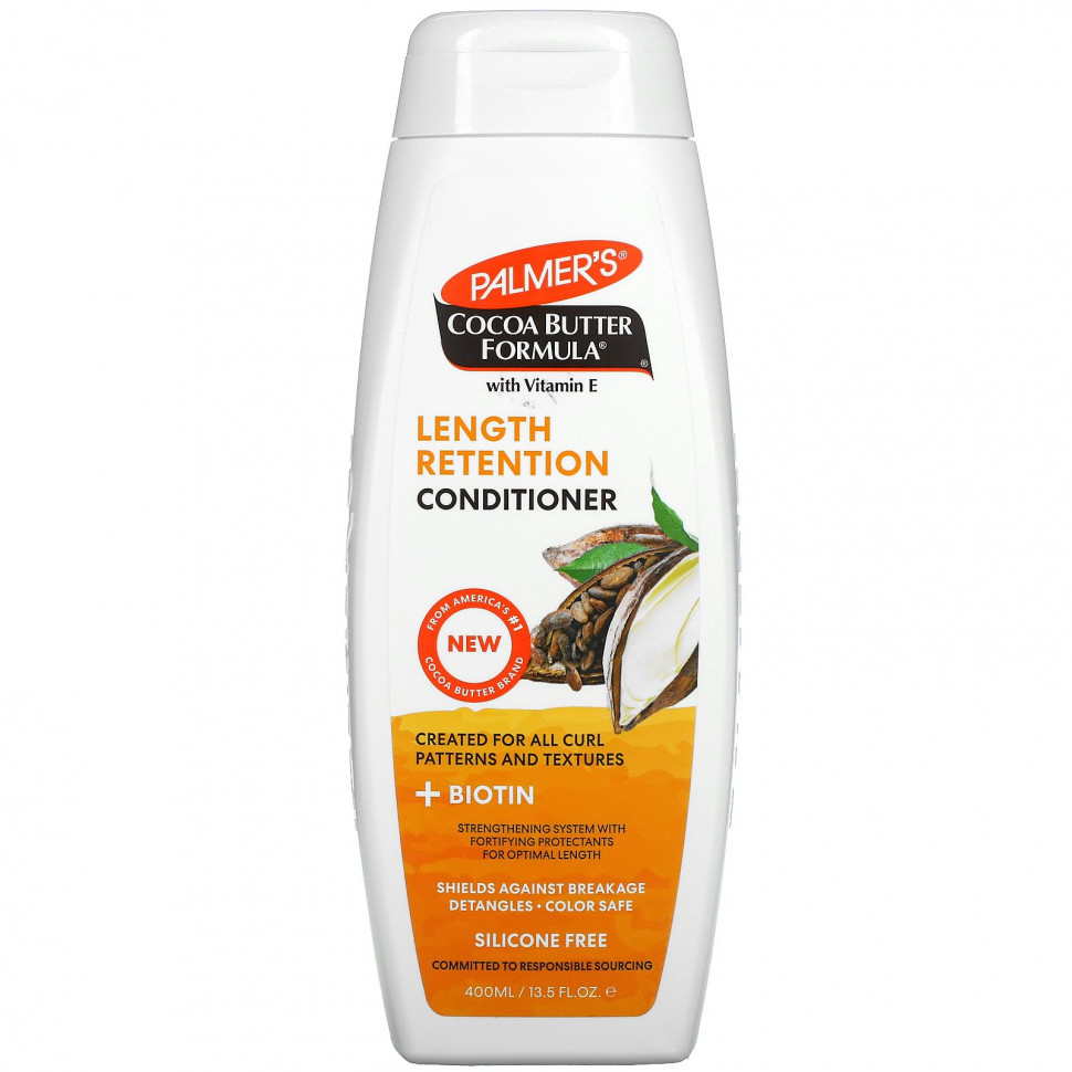  Palmer's, Length Retention Conditioner, Coconut Oil, With Vitamin E, 13.5 fl oz (400 ml)    -     , -, 