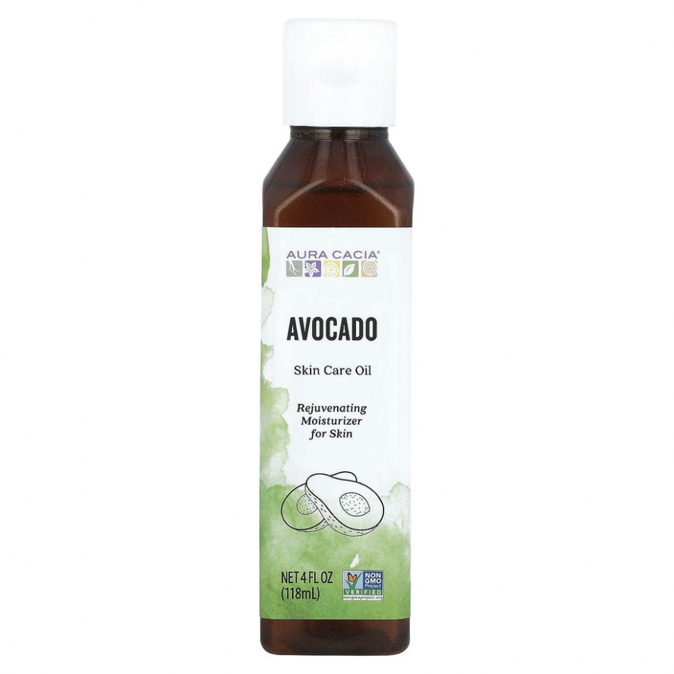 ������ ������ Aura Cacia, Skin Care Oil, Comforting Avocado, 4 fl oz (118 ml)  IHerb (������) ����