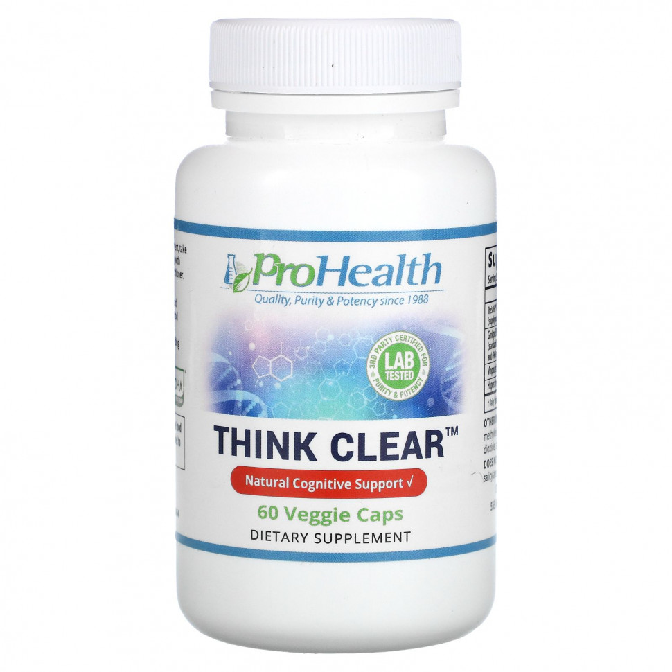  ProHealth Longevity, Think Clear, 60      -     , -, 