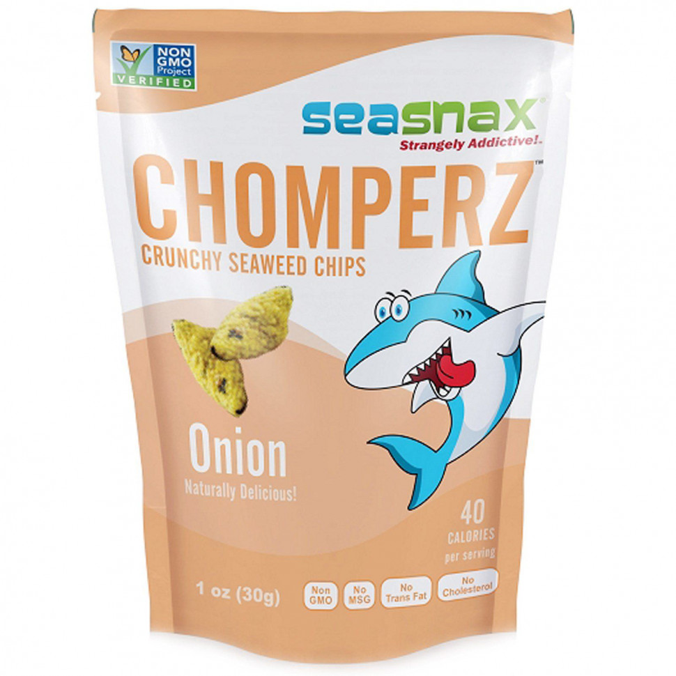 ������ ������ SeaSnax, Chomperz, ��������� ����� �� ������� ����������, � �����, 1 ����� (30 �)  IHerb (������) ����