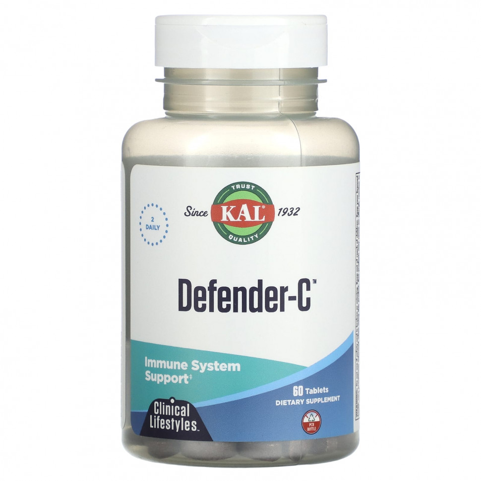 ������ ������ KAL, Defender-C, 60 ��������  IHerb (������) ����