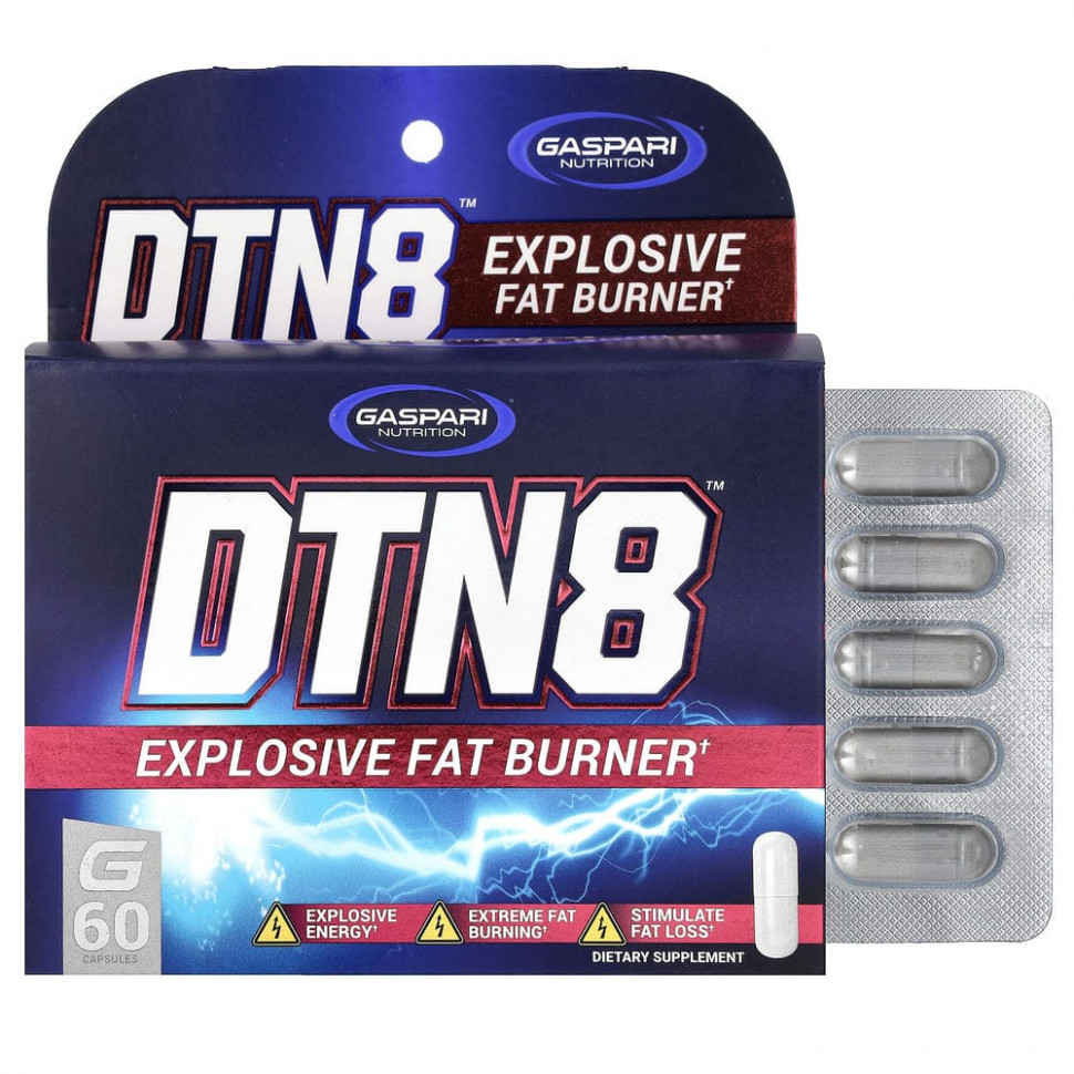  Gaspari Nutrition, DTN8,     , 60     -     , -, 