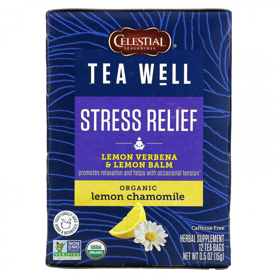  Celestial Seasonings, Stress Relief,    ,   ,  , 12    1,2  (0,06 )    -     , -, 