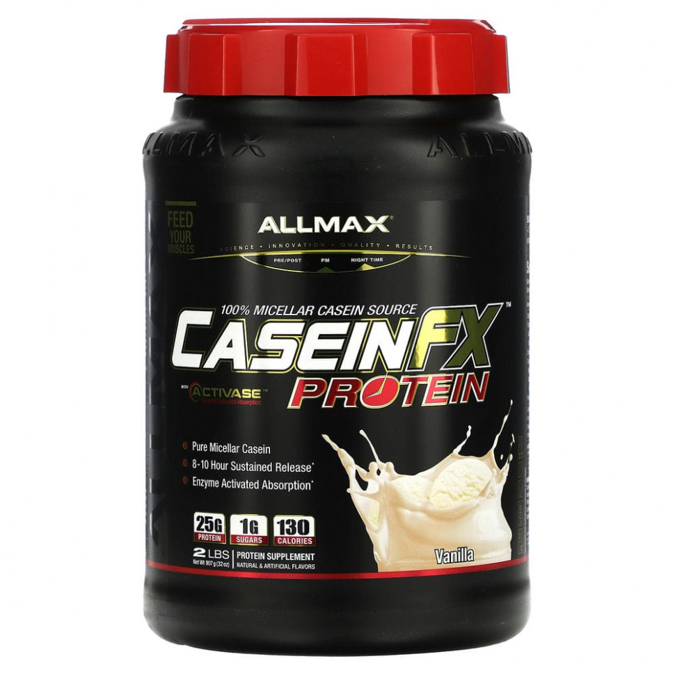  ALLMAX Nutrition, CaseinFX, 100%-   , , 907     -     , -, 