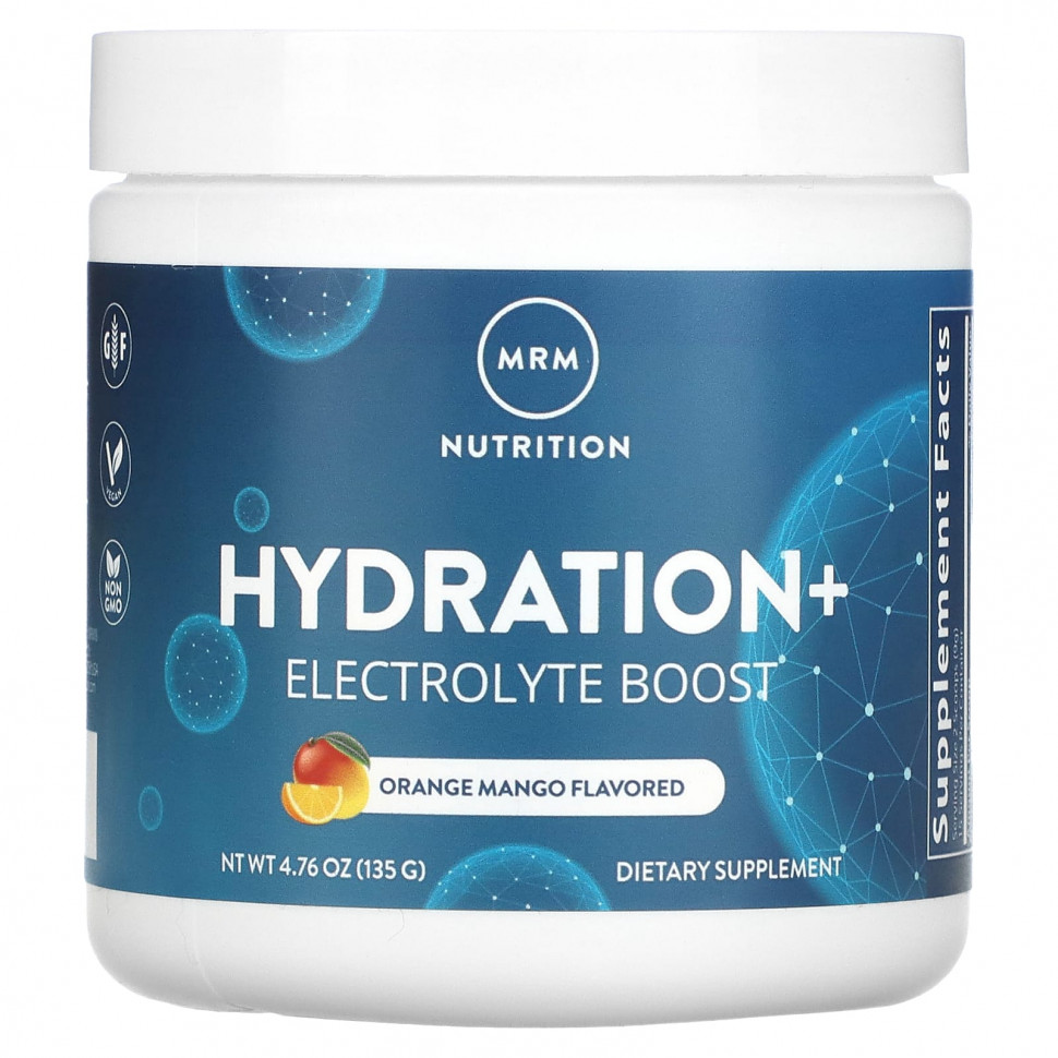 ������ ������ MRM Nutrition, Hydration + Electrolyte Boost, �������� � �����, 135 � (4,67 �����)  IHerb (������) ����
