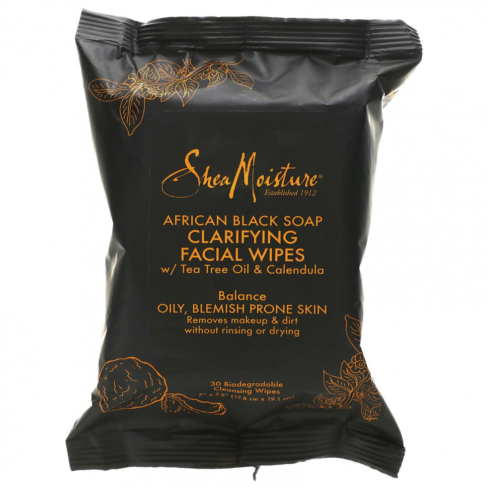  SheaMoisture, African Black Soap,    , 30     -     , -, 