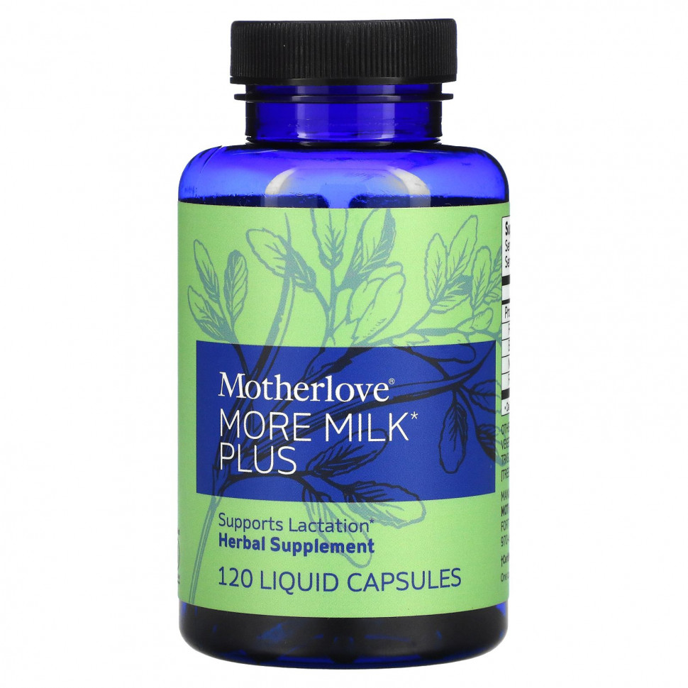  Motherlove, More Milk Plus, 120      -     , -, 