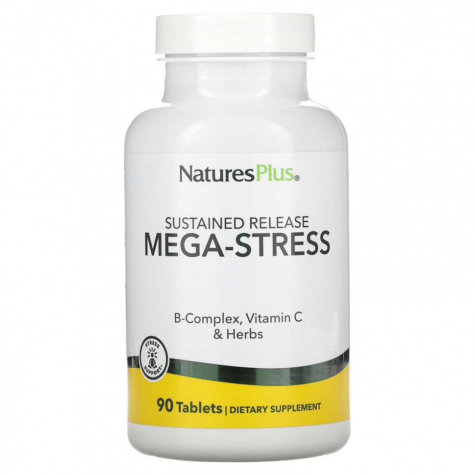  NaturesPlus, Mega-Stress,  , 90     -     , -, 