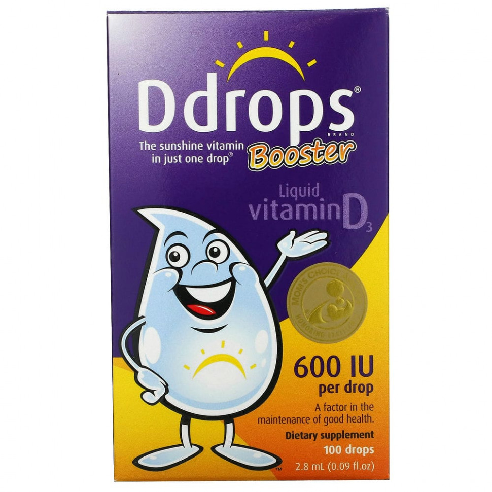  Ddrops, Booster,    D3, 600 , 2,8  (0,09 . )    -     , -, 