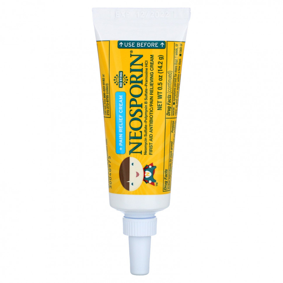  Neosporin, +Pain Relief,  ,    2 , 14,2  (0,5 )    -     , -, 