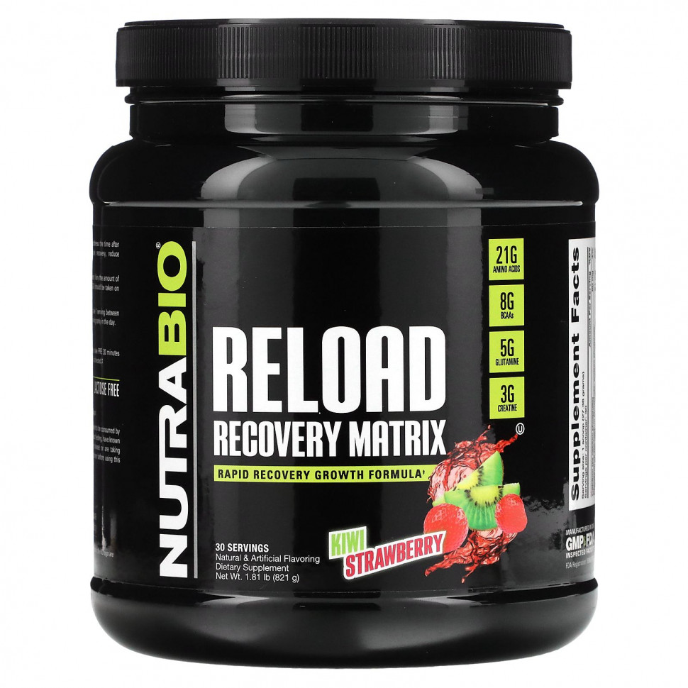  NutraBio Labs, Reload Recovery Matrix,   , 821  (1,81 )    -     , -, 
