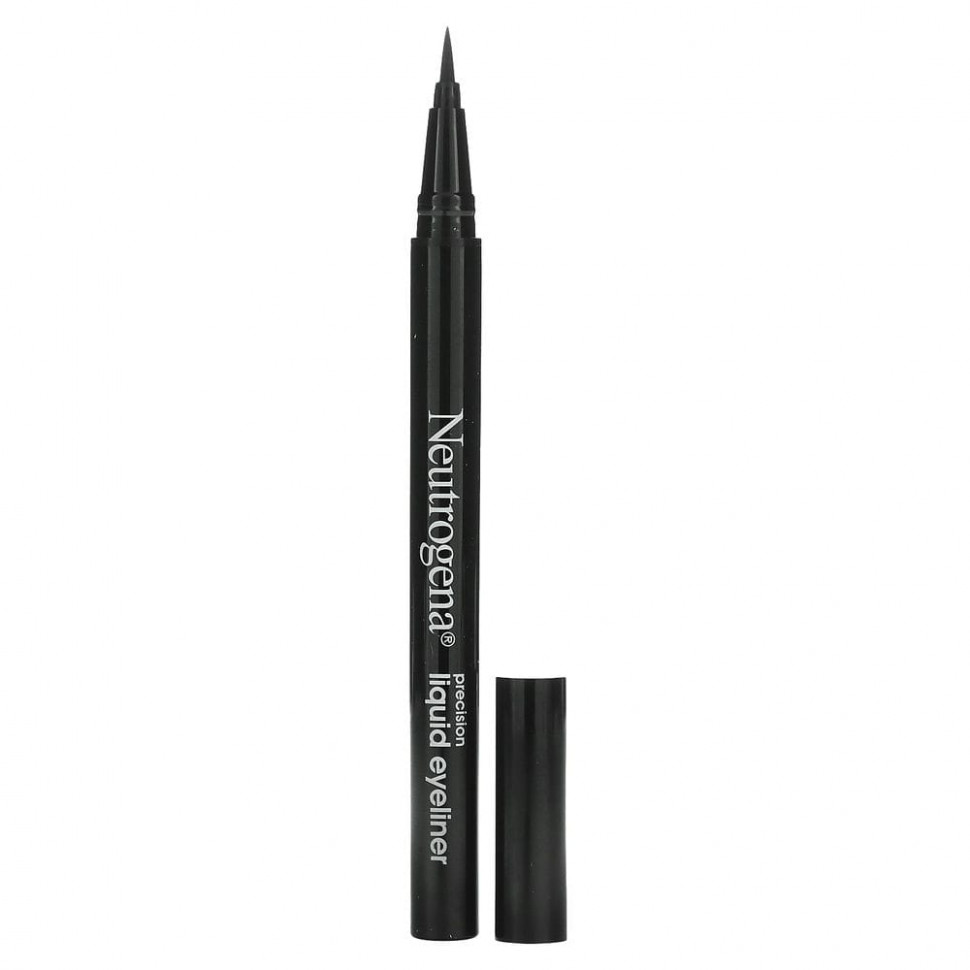 ������ ������ Neutrogena, Precision Liquid Eyeliner, Jet Black 10, 0,38 �� (0,013 ����. �����)  IHerb (������) ����