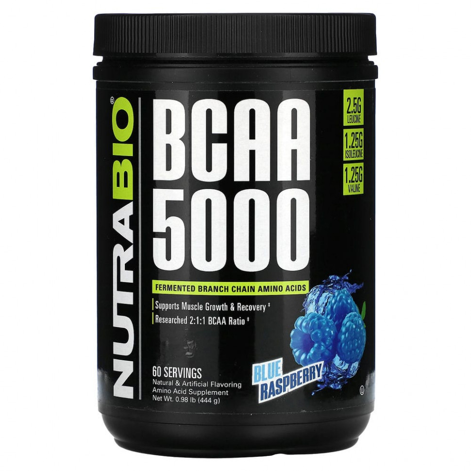  Nutrabio Labs, BCAA 5000,  , 444  (0,98 )    -     , -, 