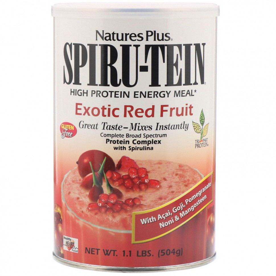 ������ ������ NaturesPlus, ��������� Spiru-Tein, ������� � ������� ����������� �����, ������������ ������� �����, 504 �  IHerb (������) ����