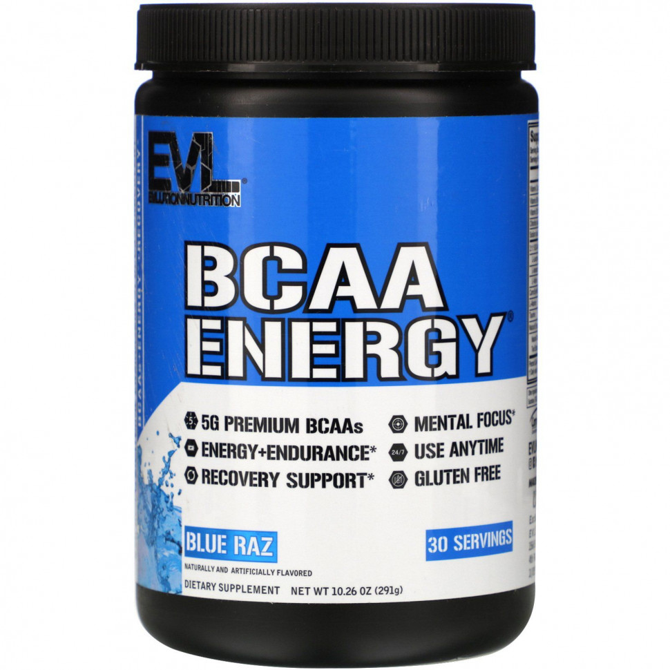  EVLution Nutrition, BCAA ENERGY,  , 291  (10,26 )    -     , -, 