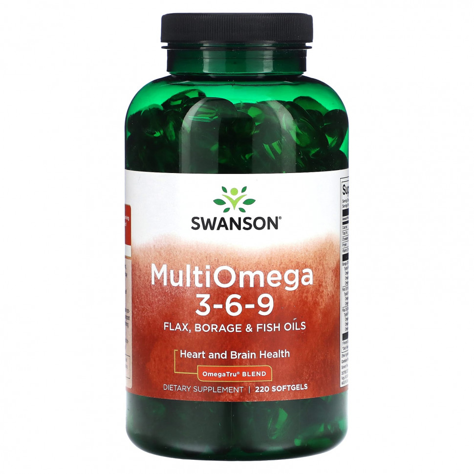 ������ ������ Swanson, Multi Omega 3-6-9`` 220 ������ ��������  IHerb (������) ����