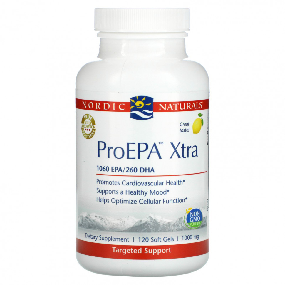 ������ ������ Nordic Naturals, ProEPA Xtra, �����, 1000 ��, 120 ������ ��������  IHerb (������) ����