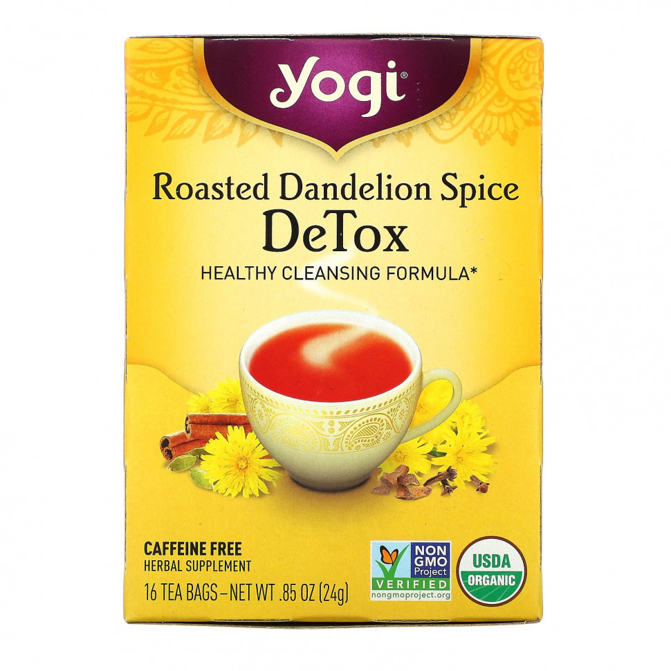  Yogi Tea, Detox,     ,  , 16  , 24  (0,85 )    -     , -, 