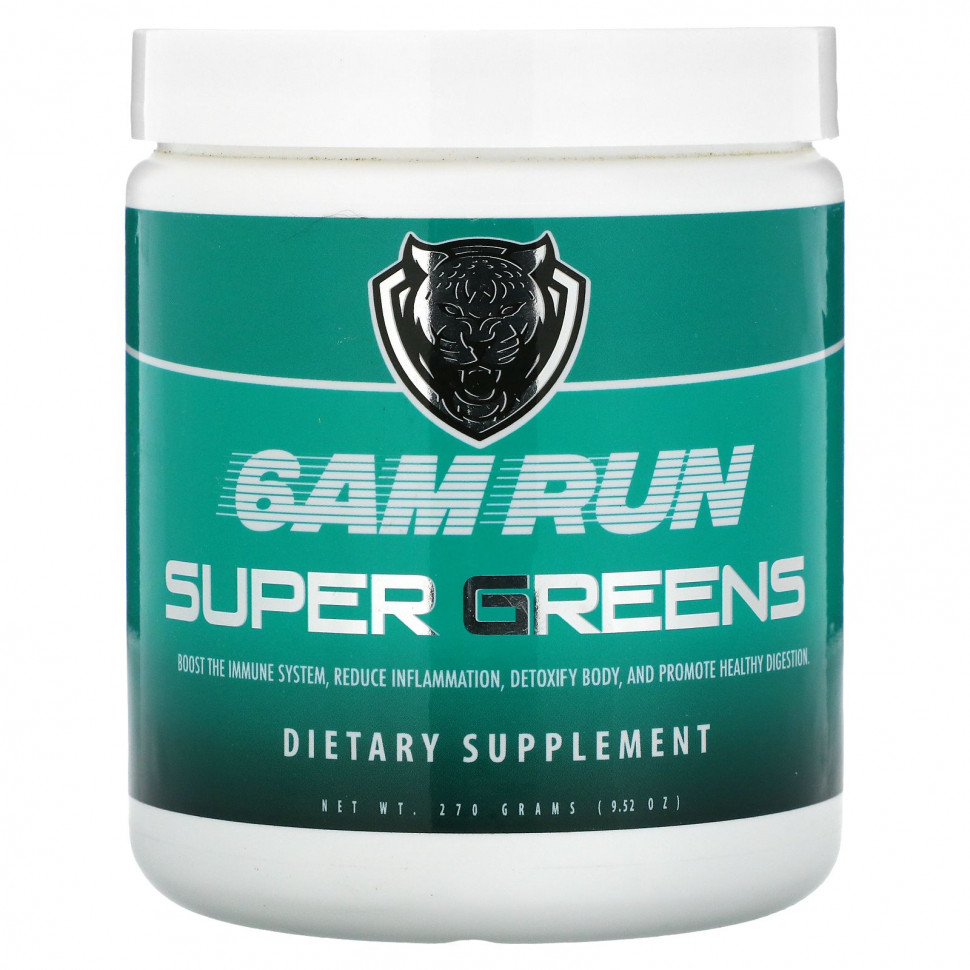  6AM Run, Super Greens, 270  (9,52 )    -     , -, 