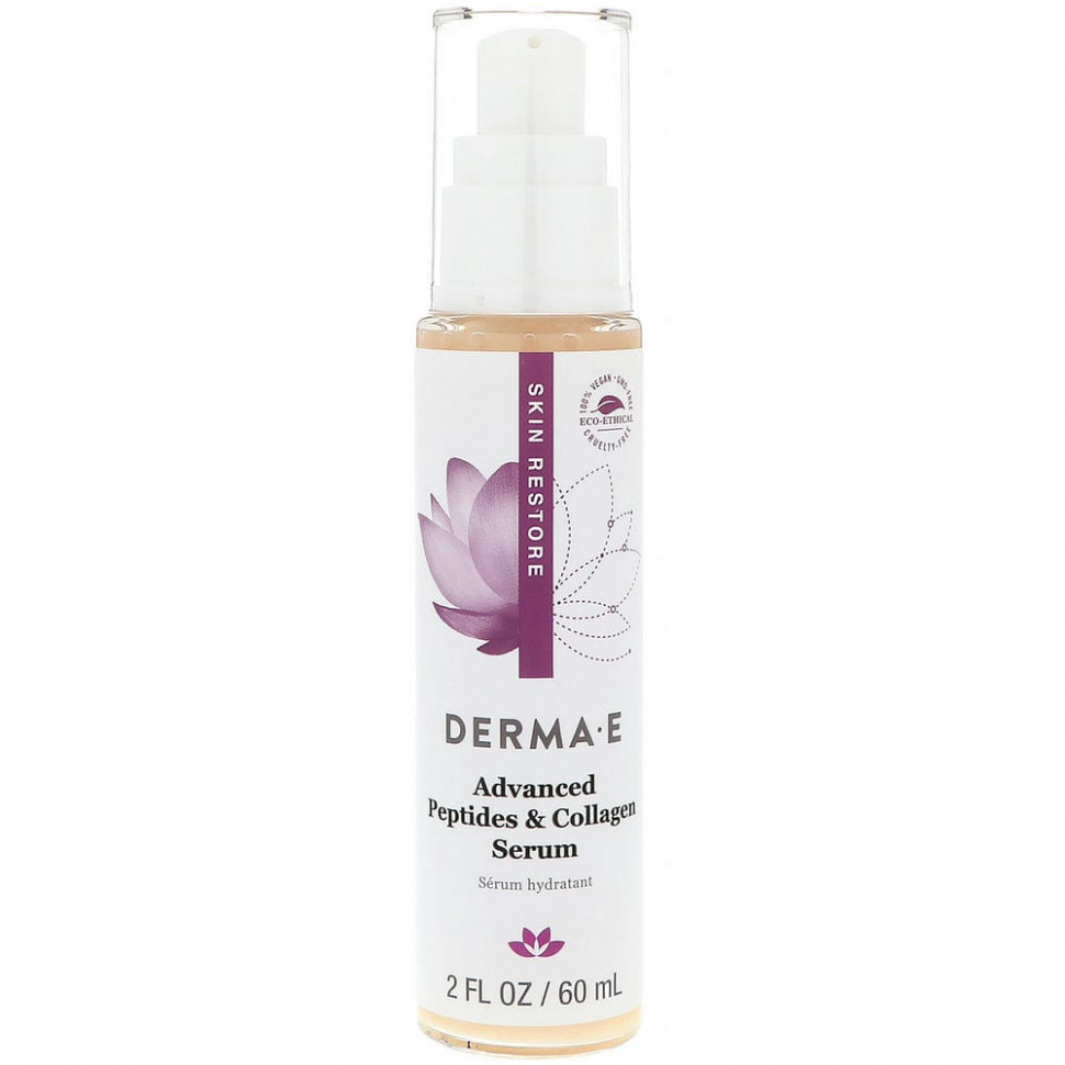  Derma E,  Advanced Peptides Collagen, 60  (2  )    -     , -, 