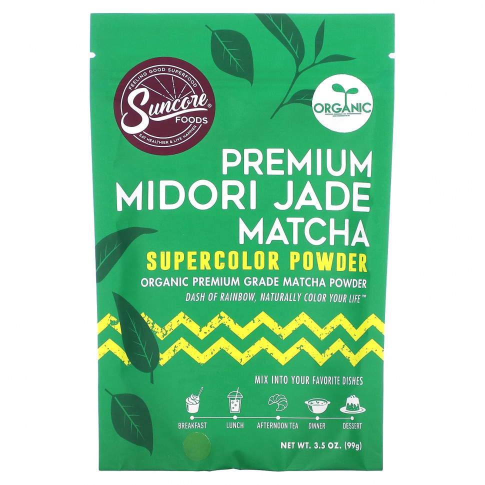  Suncore Foods, Premium Midori Jade Matcha,  , 99  (3,5 )    -     , -, 