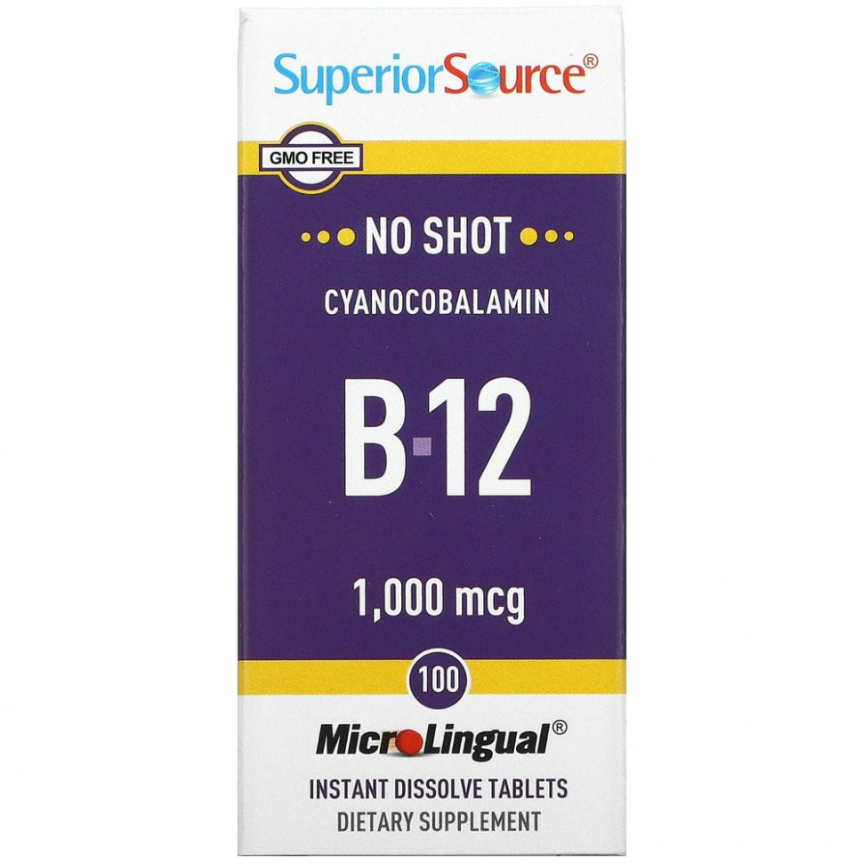  Superior Source,  B12, 1000 , 100     -     , -, 