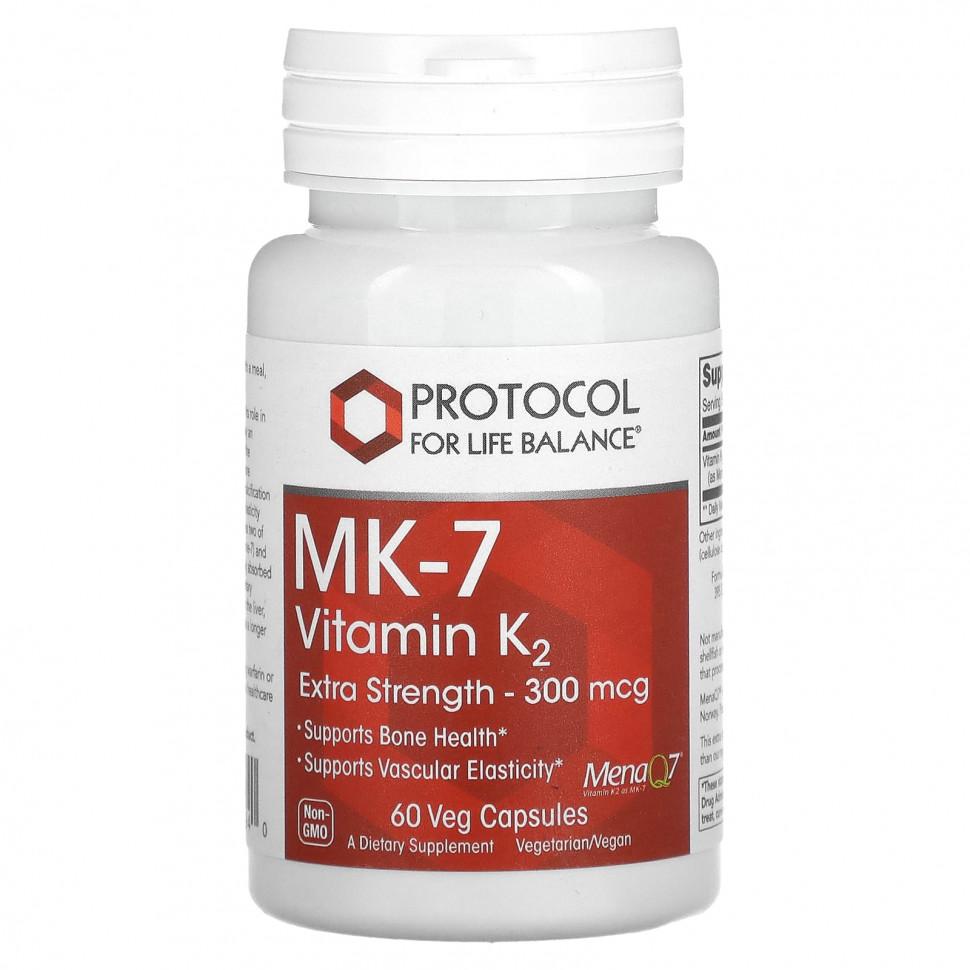  Protocol for Life Balance, MK-7,  K2,    , 300 , 60      -     , -, 