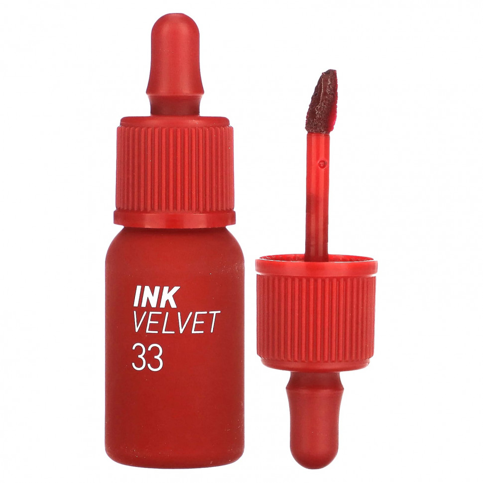  Peripera,    Ink Velvet, 33 Pure Red, 4  (0,14 )    -     , -, 