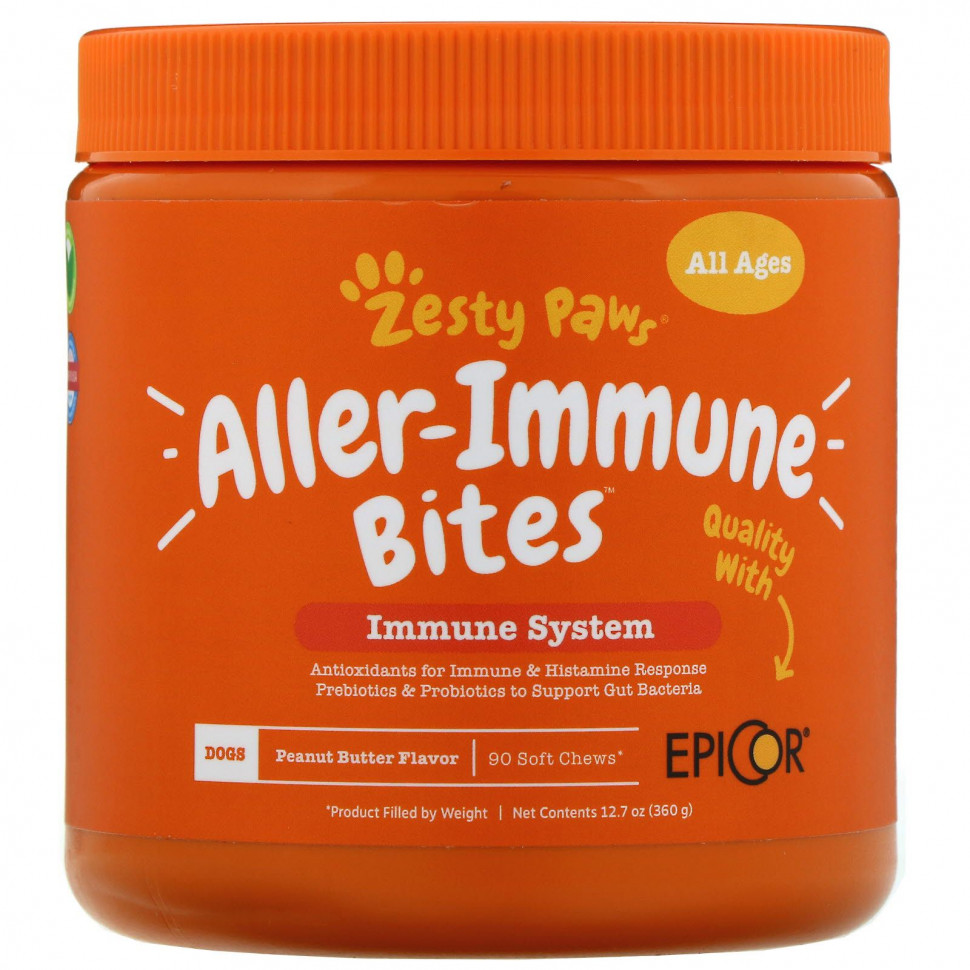  Zesty Paws, Aller-Immune Bites,   ,    , 90       -     , -, 