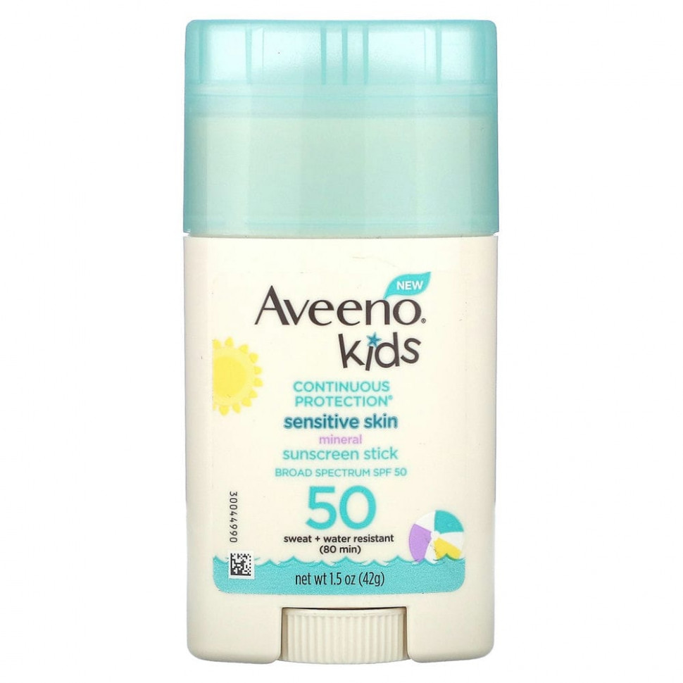  Aveeno, Kids,     , SPF 50,  , 42  (1,5 )    -     , -, 