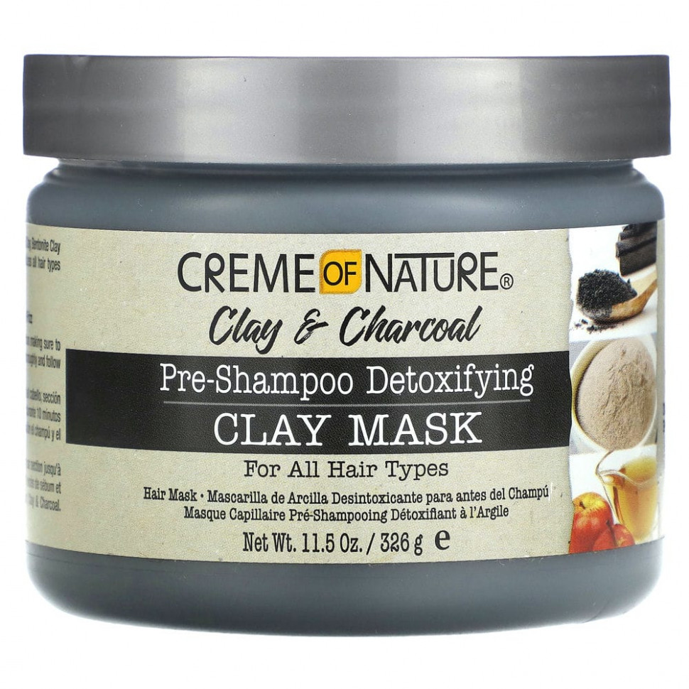  Creme Of Nature, Clay & Charcoal,      , 326  (11,5 )    -     , -, 