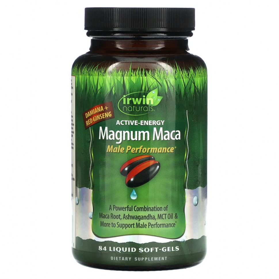 ������ ������ Irwin Naturals, Magnum Maca Male Performance, 84 ����������� �������  IHerb (������) ����
