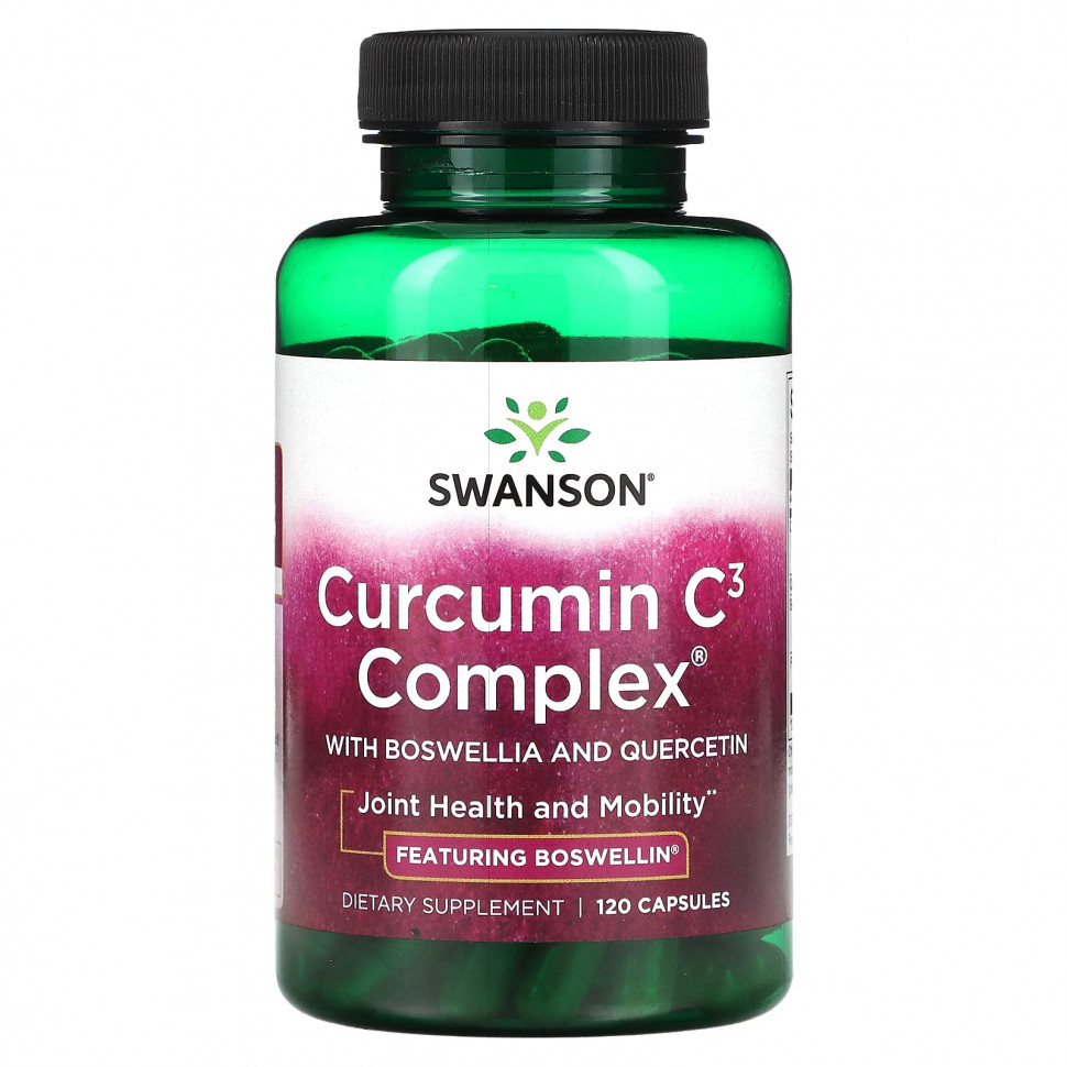  Swanson, Curcumin C3 Complex, 120     -     , -, 