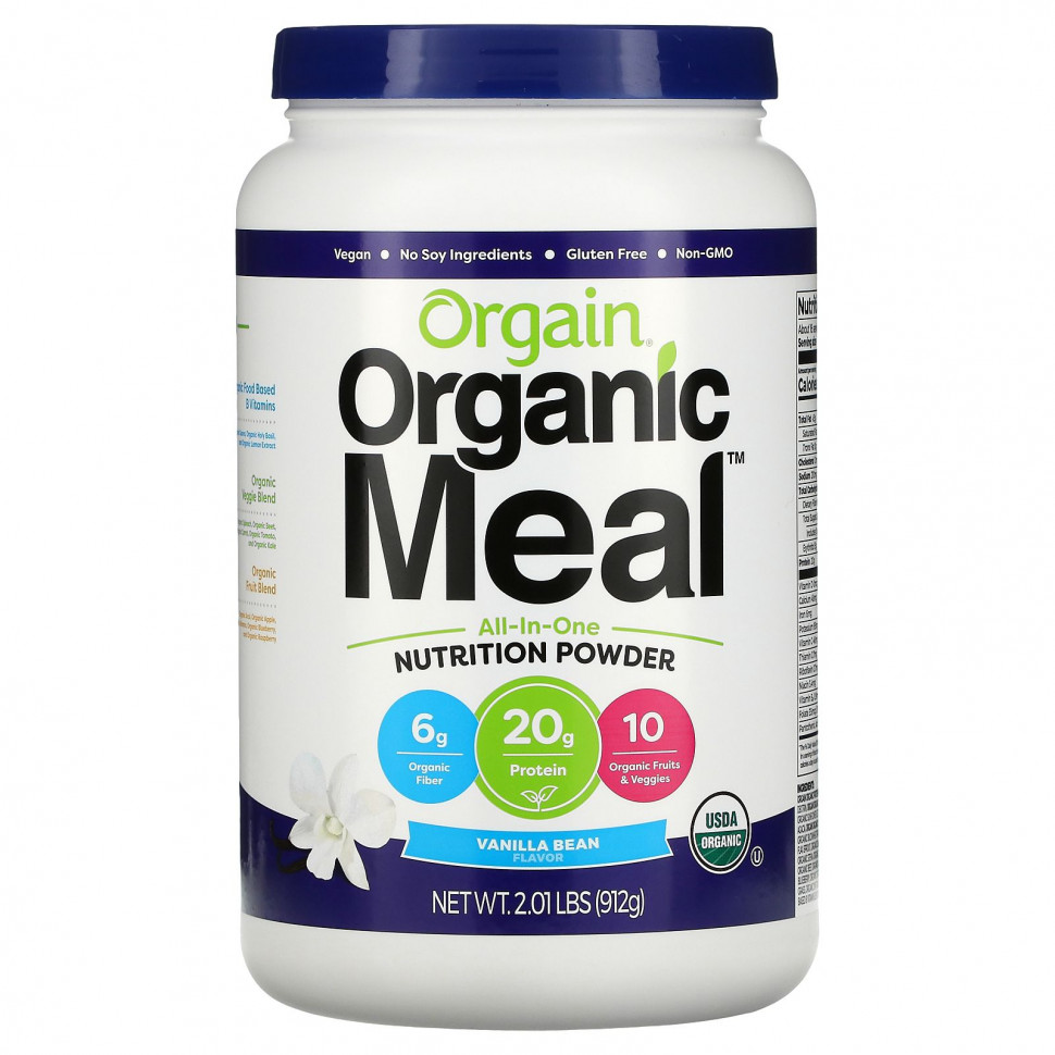  Orgain, Organic Meal,   , , 912  (2,01 )    -     , -, 