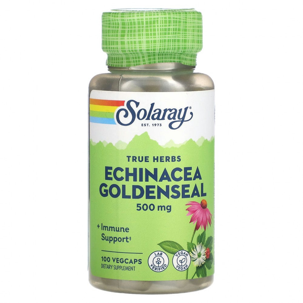  Solaray, True Herbs,  , 500 , 100      -     , -, 