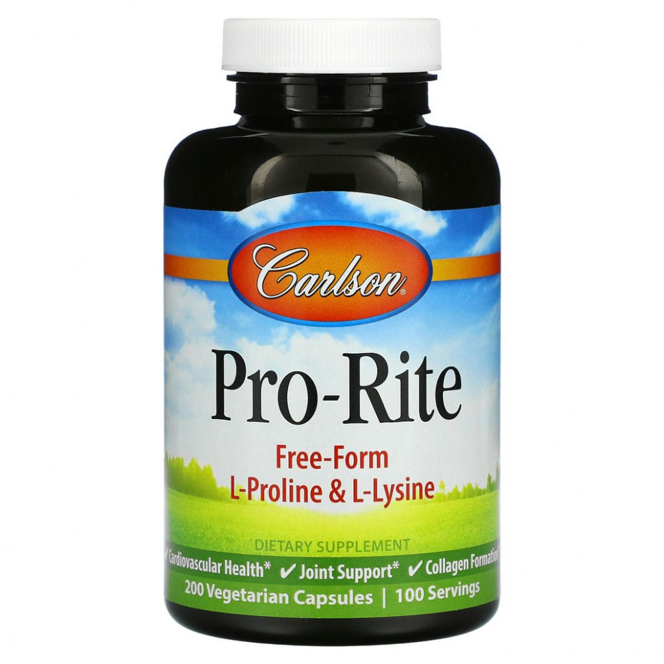  Carlson Labs, Pro-Rite, L-  L-   , 200      -     , -, 