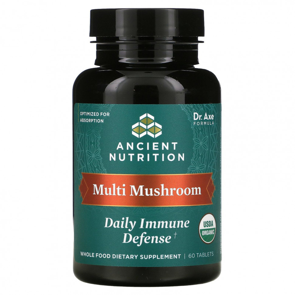  Dr. Axe / Ancient Nutrition, Multi Mushroom,   , 60     -     , -, 