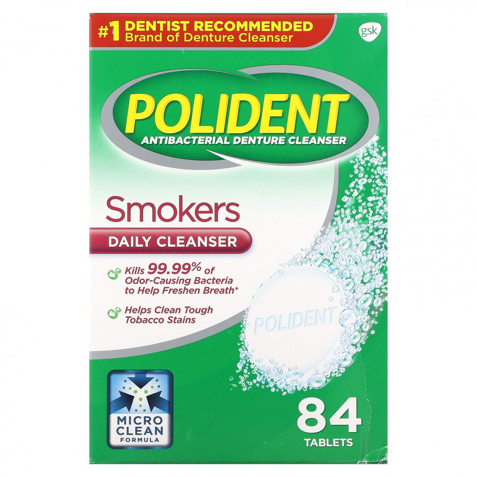   Polident,      ,     , 84   IHerb () 