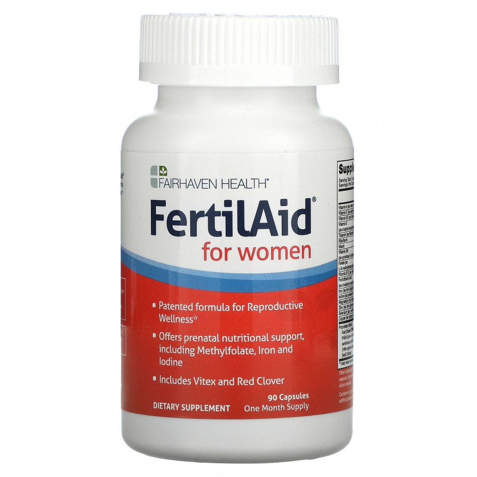 ������ ������ Fairhaven Health, FertilAid ��� ������, 90 ������  IHerb (������) ����