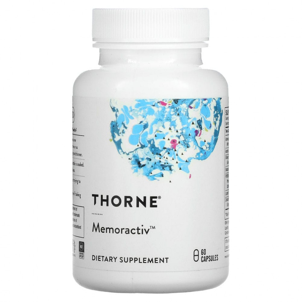  Thorne Research, Memoractiv, 60     -     , -, 