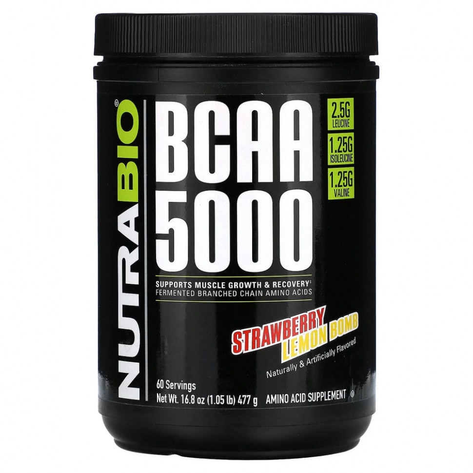  Nutrabio Labs, BCAA 5000, - , 477  (1,05 )    -     , -, 