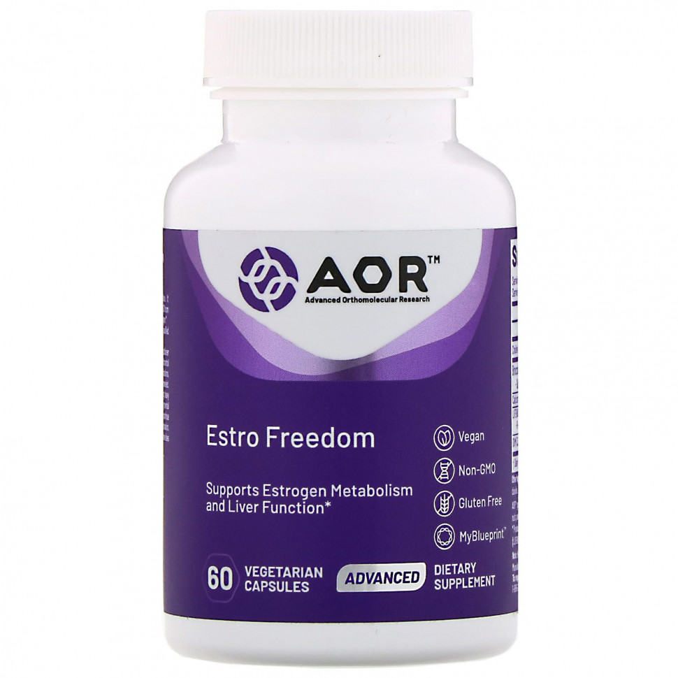 ������ ������ Advanced Orthomolecular Research AOR, Estro Freedom, 60 �������������� ������  IHerb (������) ����