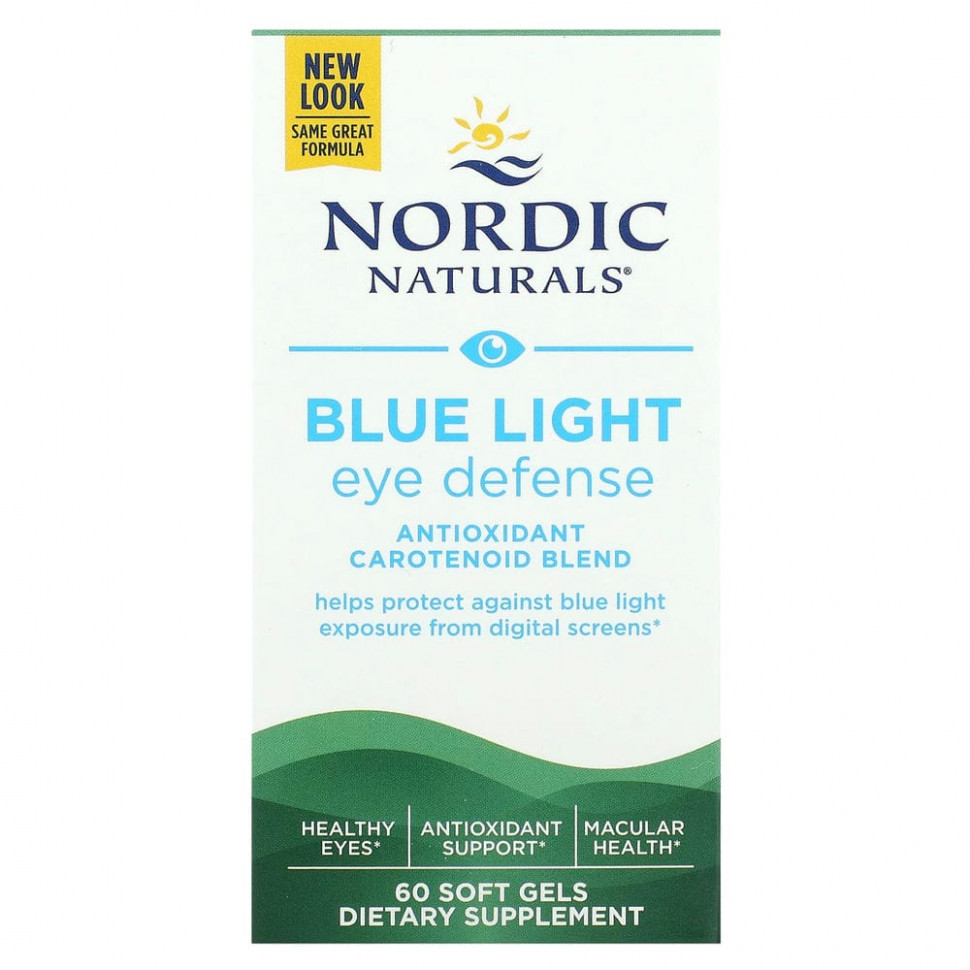 ������ ������ Nordic Naturals, Blue Light Eye Defense, 60 ������ ��������  IHerb (������) ����