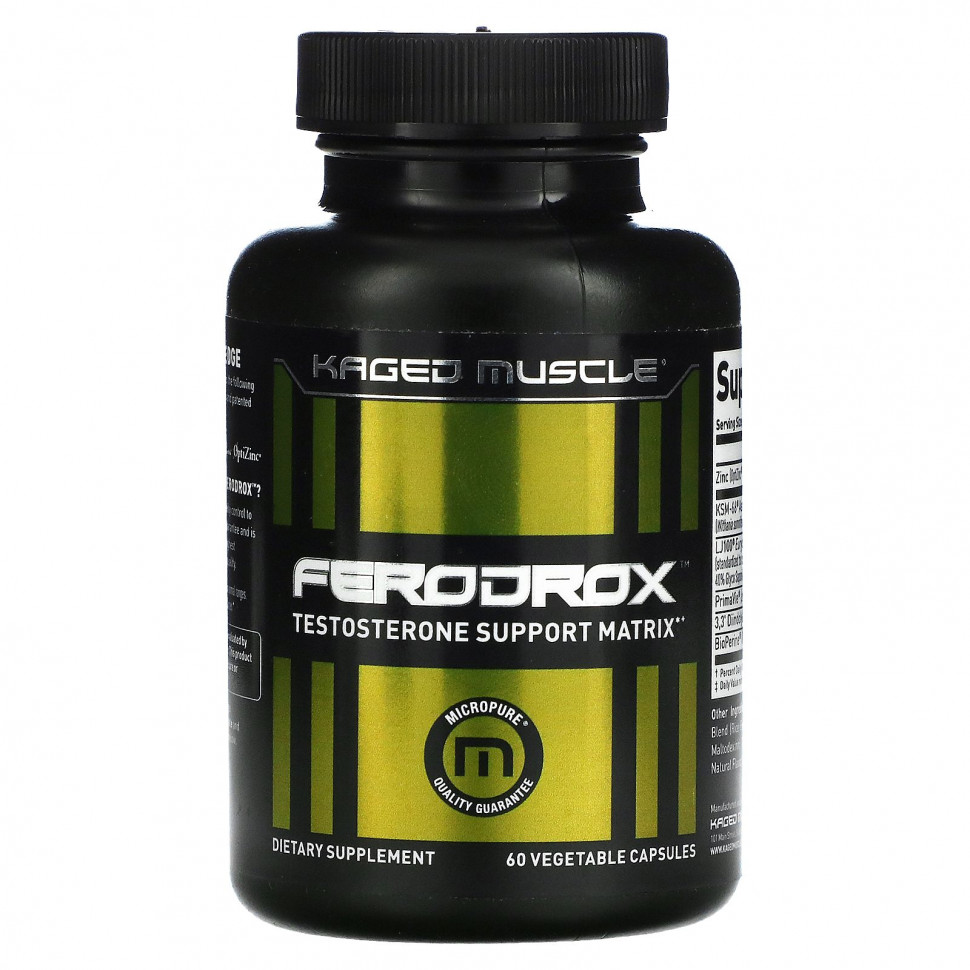  Kaged Muscle,    Ferodrox, 60      -     , -, 