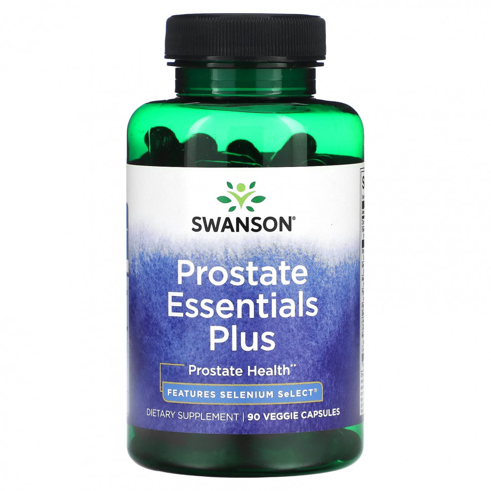  Swanson, Prostate Essentials Plus, 90      -     , -, 