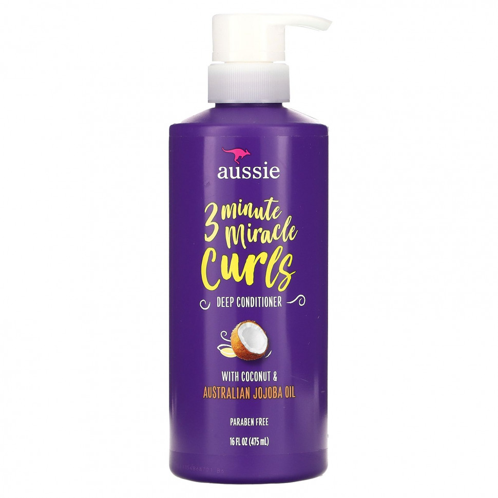  Aussie, 3 Minute Miracle Curls,    ,      , 475  (16 . )    -     , -, 