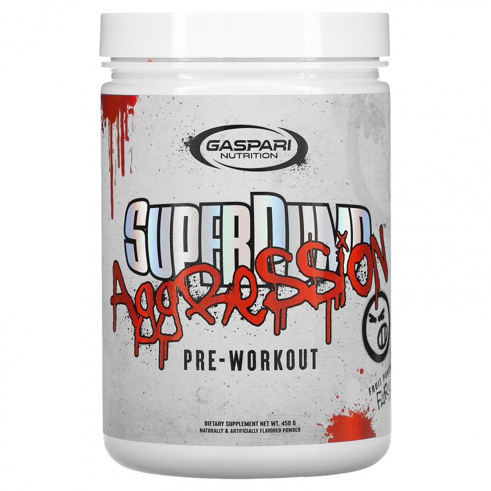 ������ ������ Gaspari Nutrition, SuperPump Aggression Pre-Workout, Fruit Punch Fury, 450 �  IHerb (������) ����