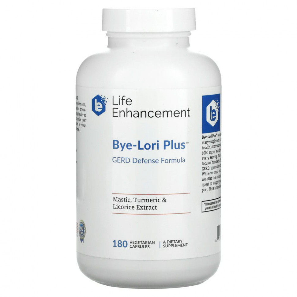 ������ ������ Life Enhancement, Bye-Lori Plus, 180 ������  IHerb (������) ����